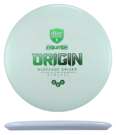 Discmania Origin - Geo / 174g - White (Green Foil) *046*
