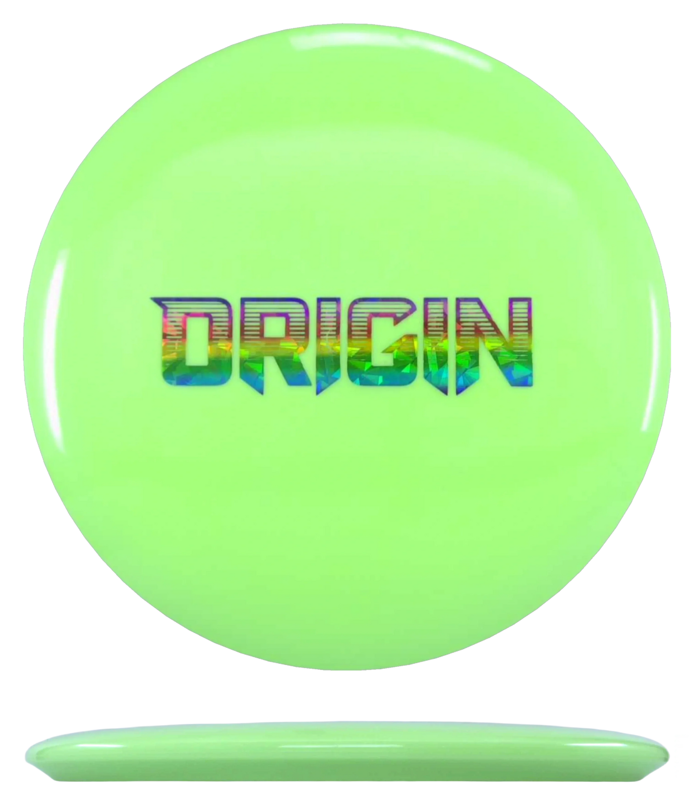 Discmania Origin - Neo / 174g - Pastel Chartreuse (Rainbow Shatter)