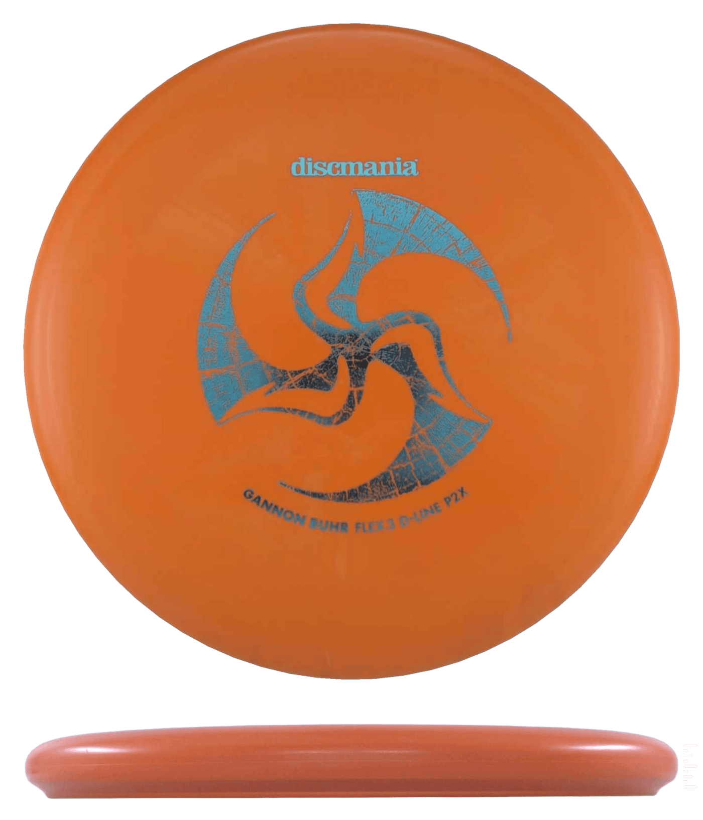 Discmania P2x - D-Line (Flex 3) - Gannon Buhr Signature Series / 173g - Orange (Blue Green Foil - Huk Lab Collab)