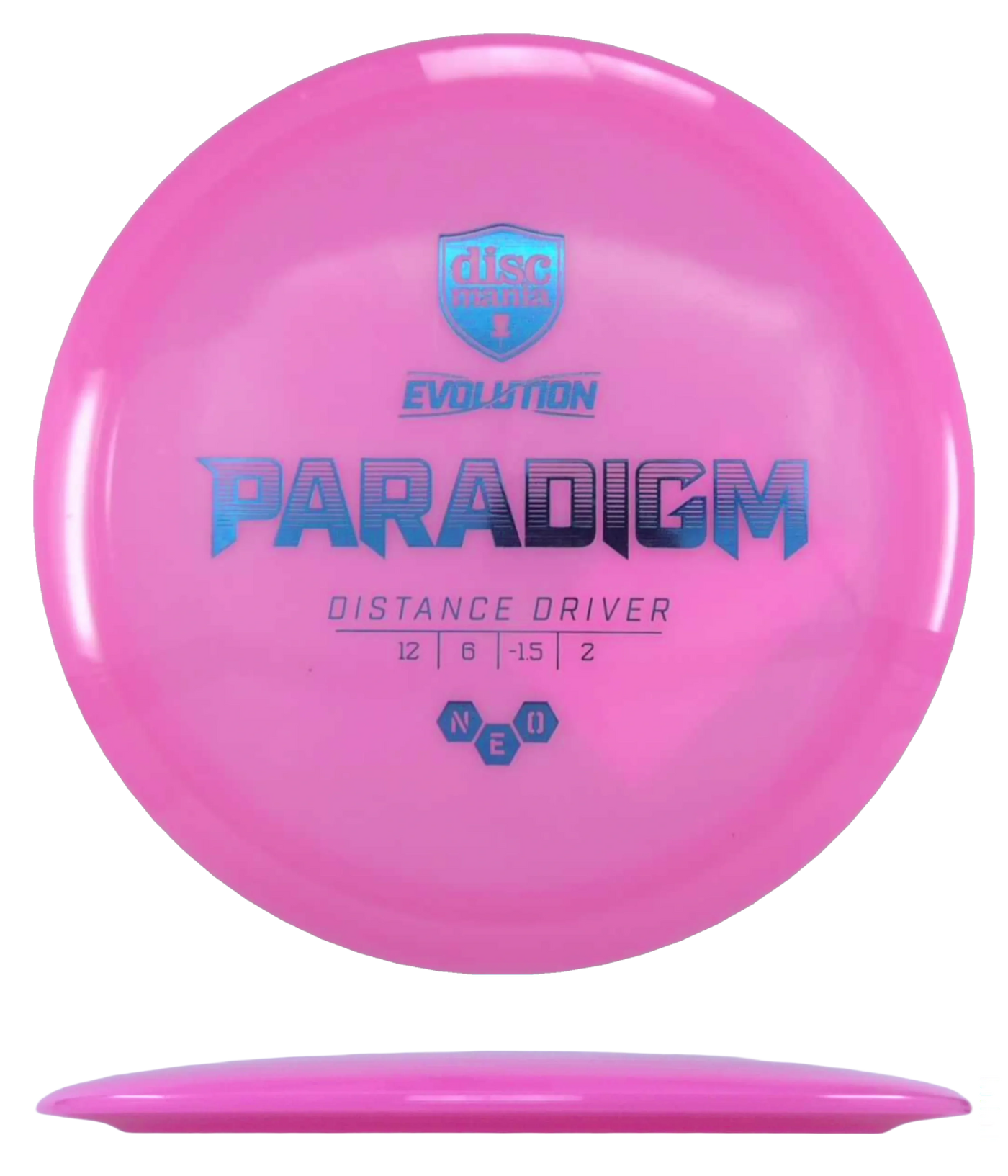 Discmania Paradigm - Neo / 172g - Pink (Blue Foil)