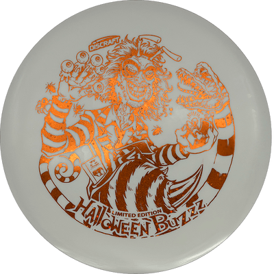 Discraft Buzzz Discraft Buzzz - Z Glow - Single Foil Halloween Edition / 178g - Glow (Orange Glitter) - Skyline Disc Golf