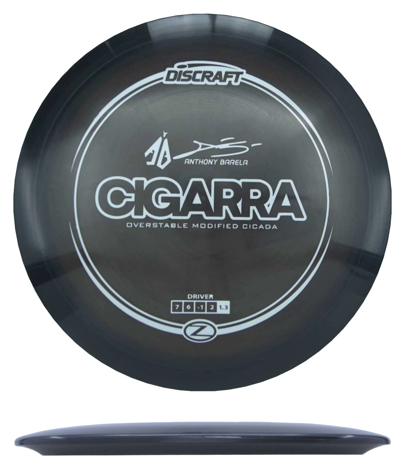 Discraft Cigarra - Z Line / 166g - Black (White) *047*