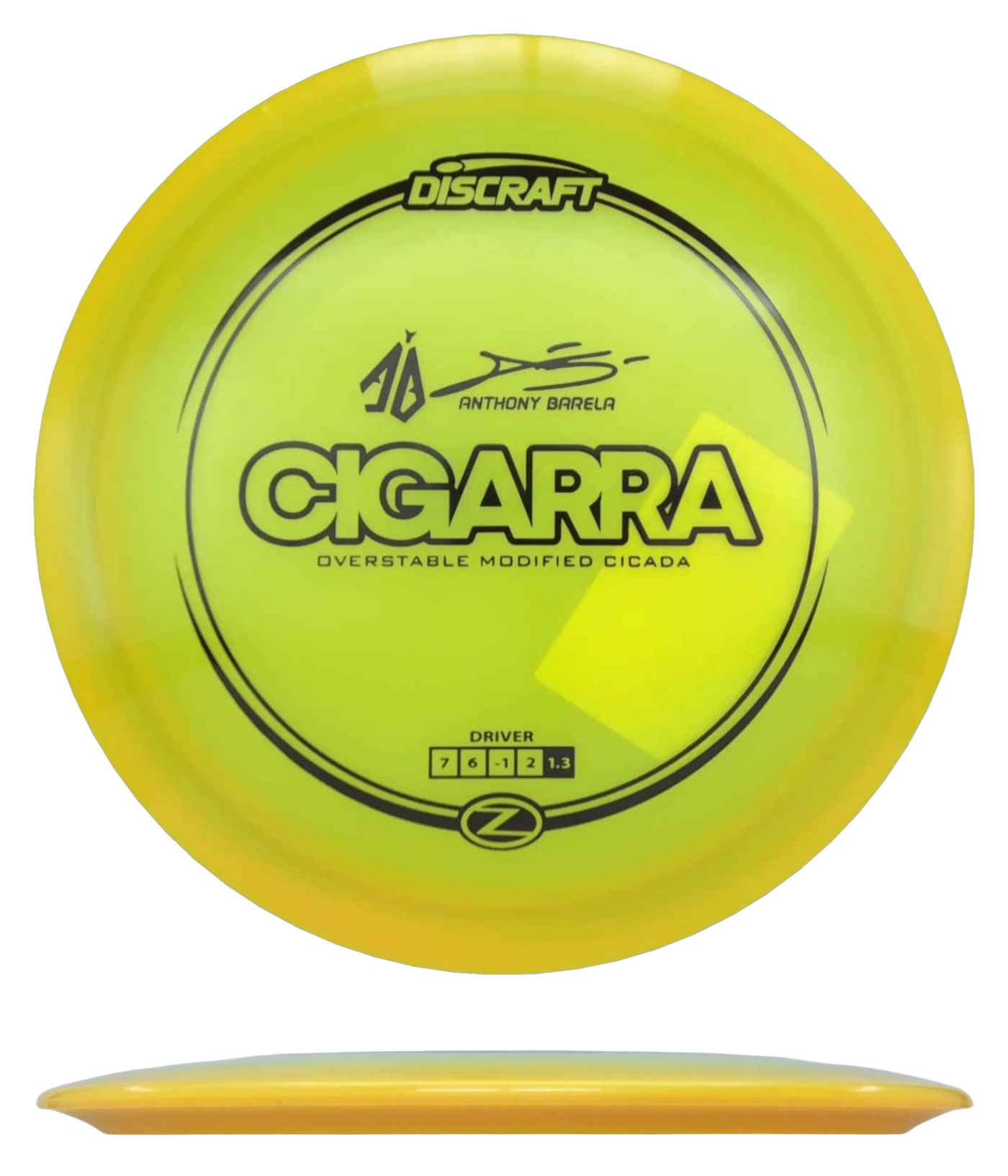 Discraft Cigarra - Z Line / 167g - Yellow (Black)