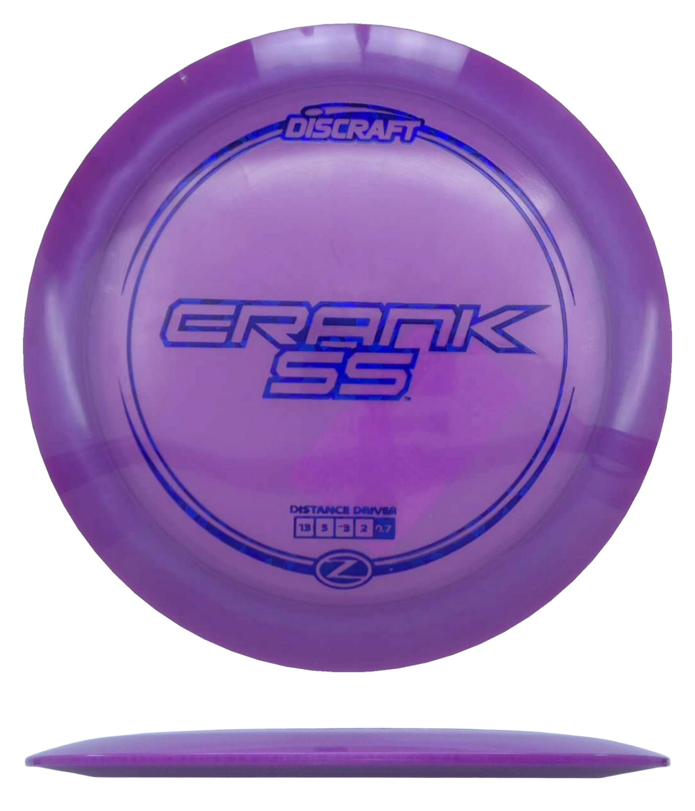 Discraft Crank SS - Z Line / 173-74g - Purple (Blue Shatter)