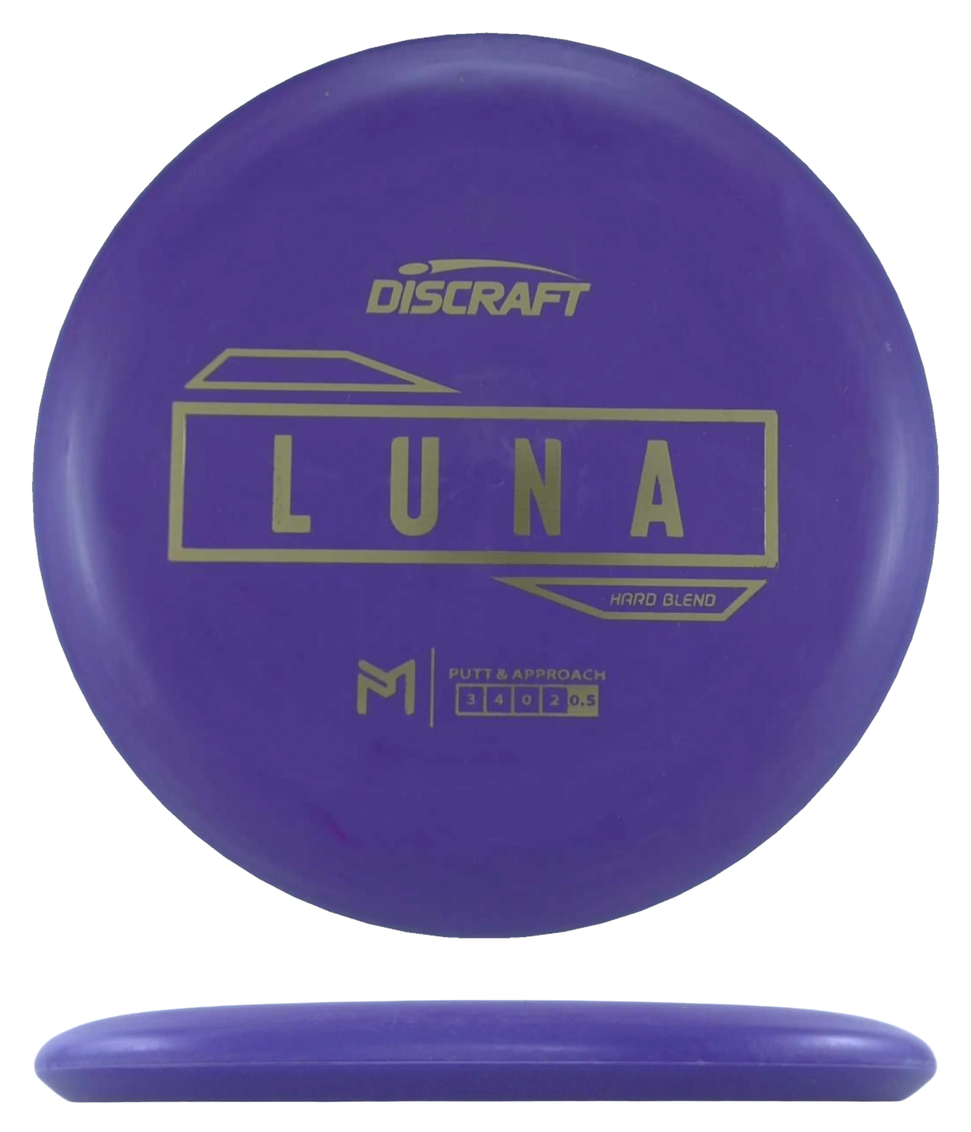 Discraft Luna - Putter Line Hard / 174g - Purple (Gold)