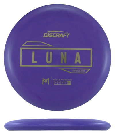 Discraft Luna - Putter Line Hard / 174g - Purple (Gold)