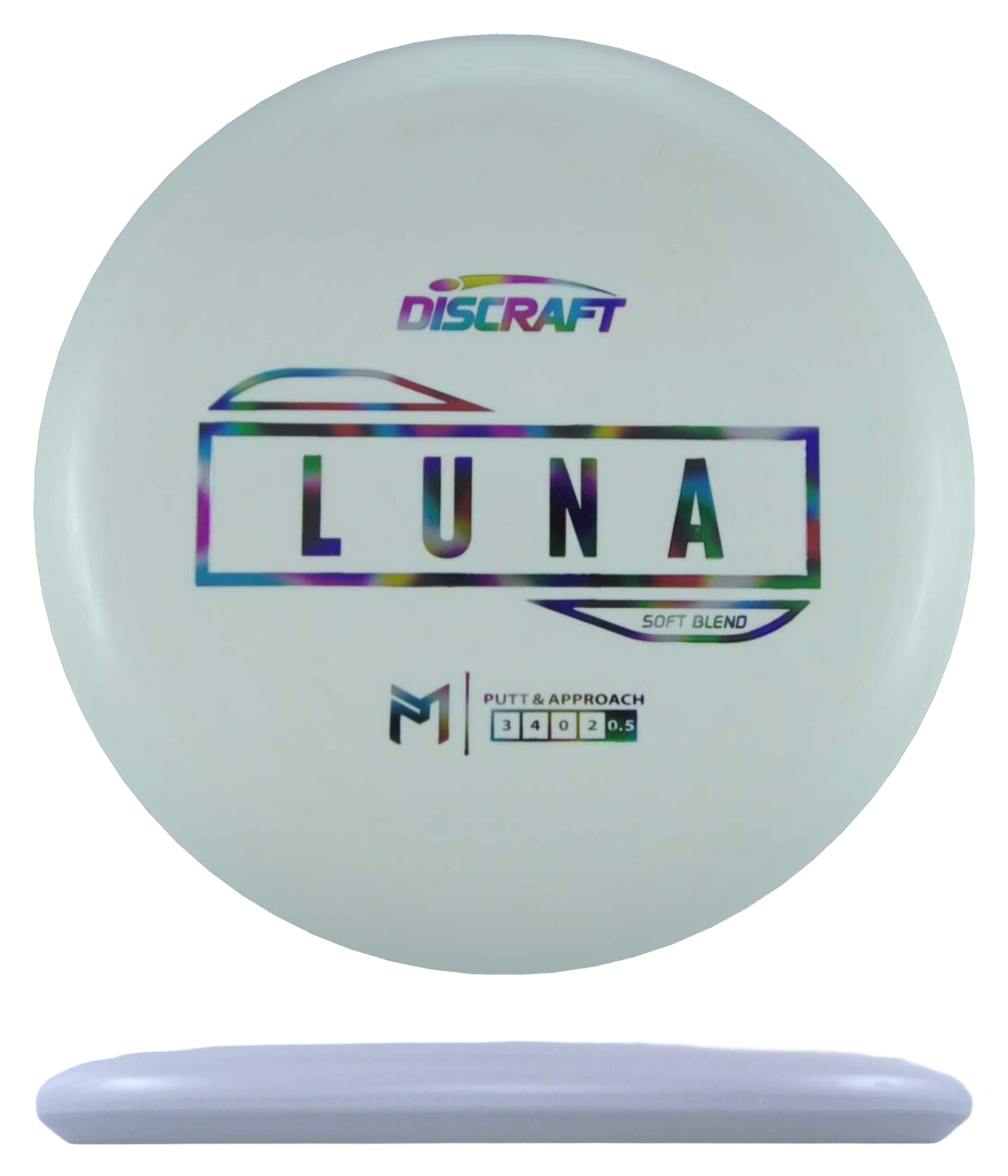 Discraft Luna - Putter Line Soft / 168g - White (Jellybean)
