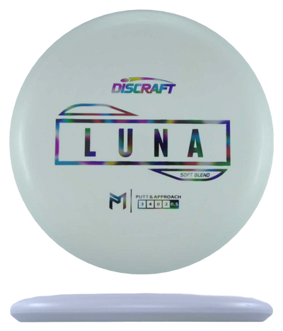 Discraft Luna - Putter Line Soft / 168g - White (Jellybean)
