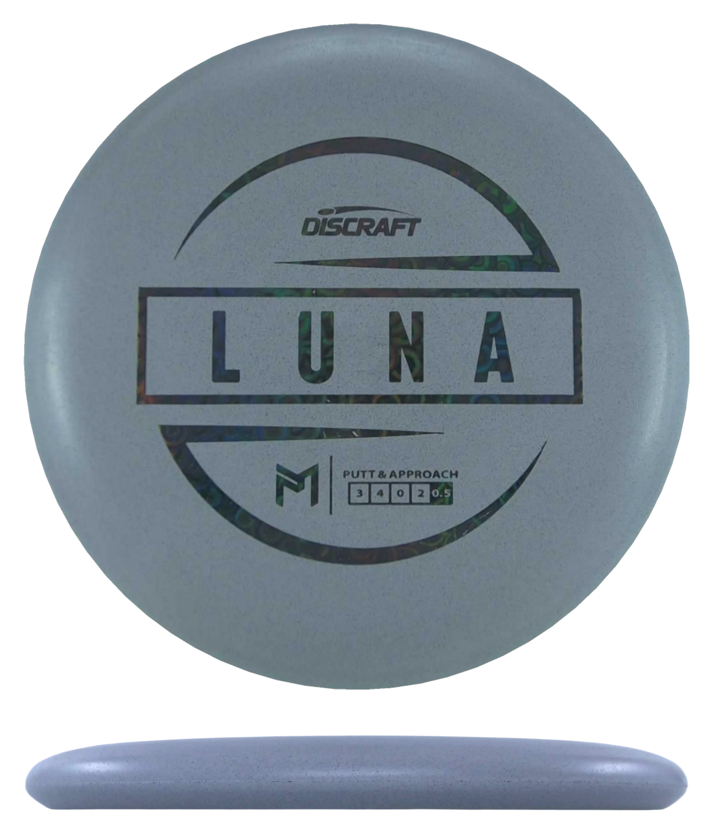 Discraft Luna - Proto Blend / 166g - Gray (Black Chrome)