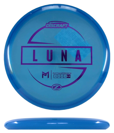 Discraft Luna - Z Line / 170-72g - Blue (Purple Foil)
