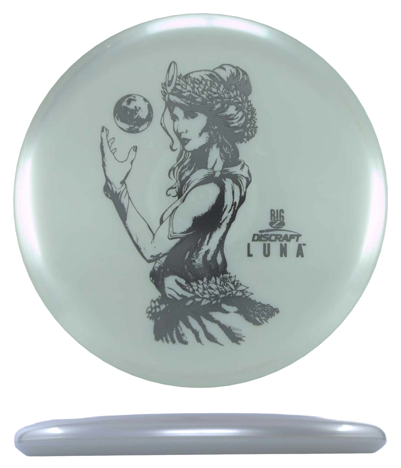 Discraft Luna - Big Z / 173-74g - Pearl (Black Chrome)