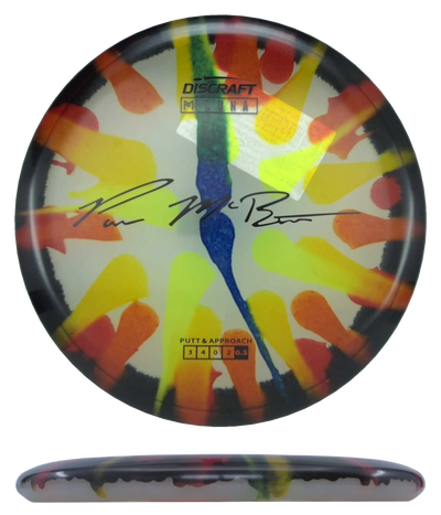 Discraft Luna - Fly Dye Z / 173-74g - Red/Yellow/Orange/Blue Splatter (Black)
