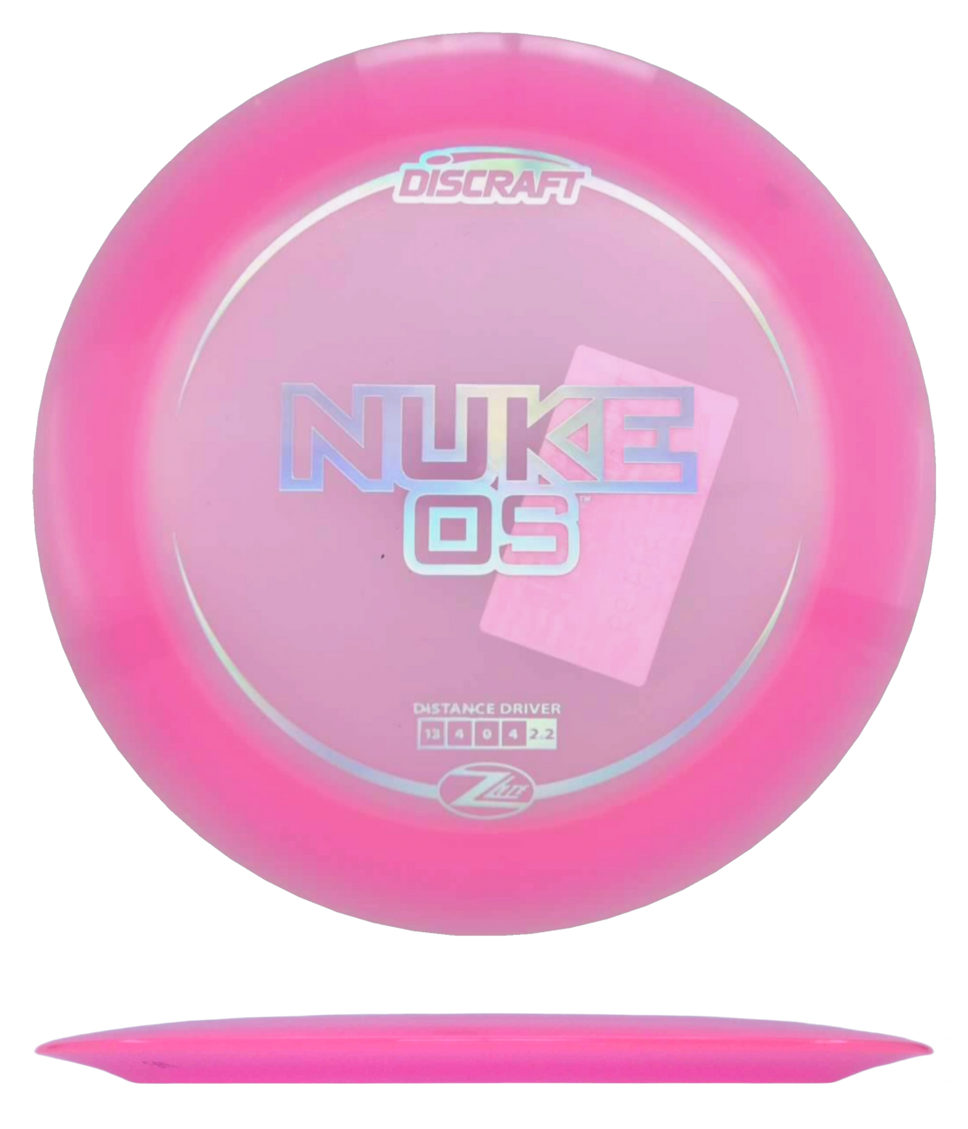 Discraft Nuke OS - Z Lite / 163g - Hot Pink (Chrome)