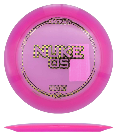 Discraft Nuke OS - Z Line / 173-74g - Hot Pink (Black/Gold Checkboard)