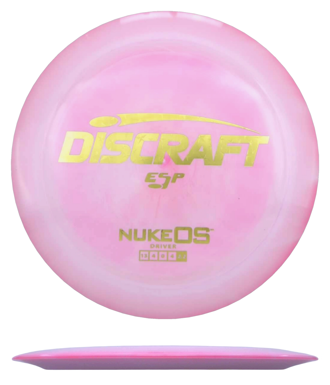 Discraft Nuke OS - ESP / 173-74g - Pink (Gold Stars)