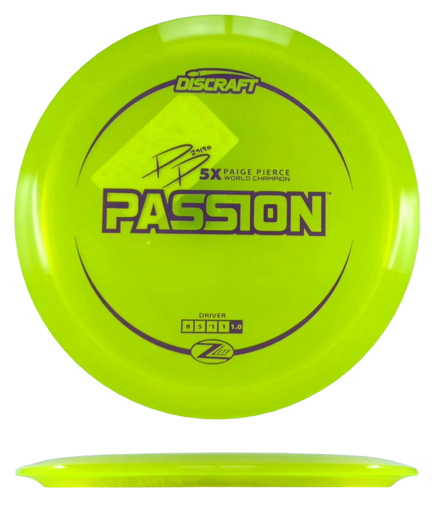 Discraft Passion - Z Lite / 160g - Yellow (Purple)