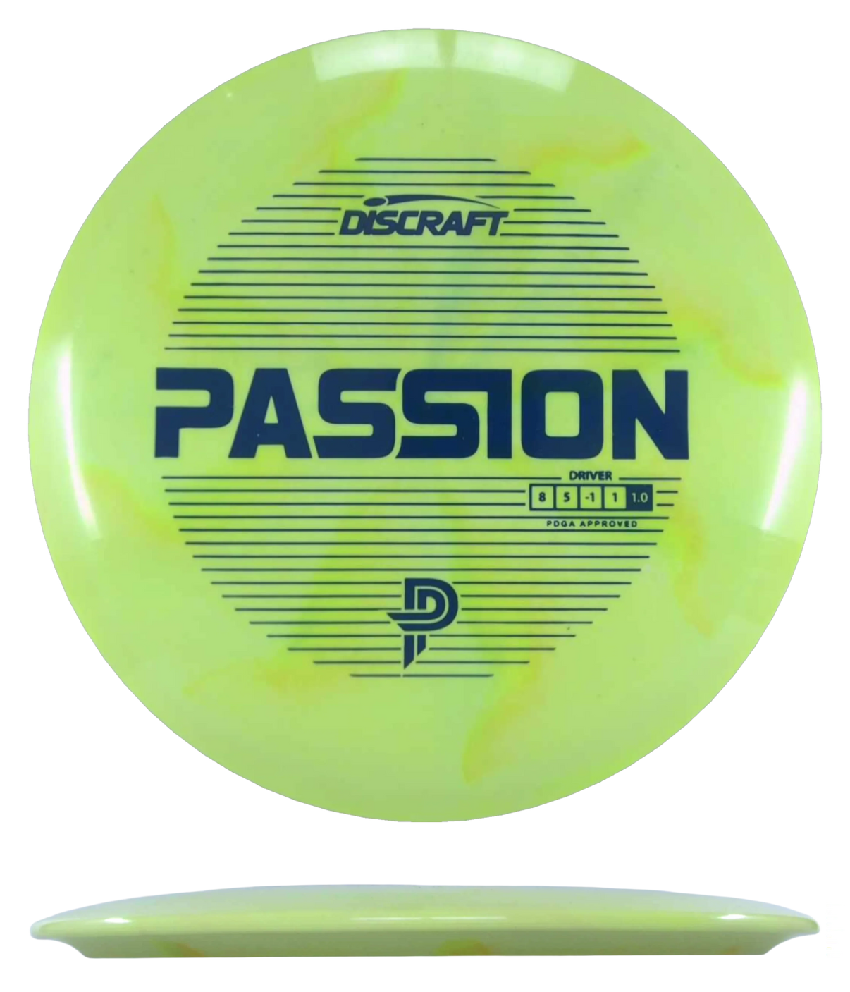 Discraft Passion - Proto ESP / 155-59g - Lemonade Burst (Forest Green)