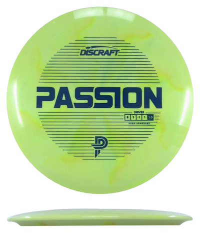 Discraft Passion - Proto ESP / 155-59g - Lemonade Burst (Forest Green)