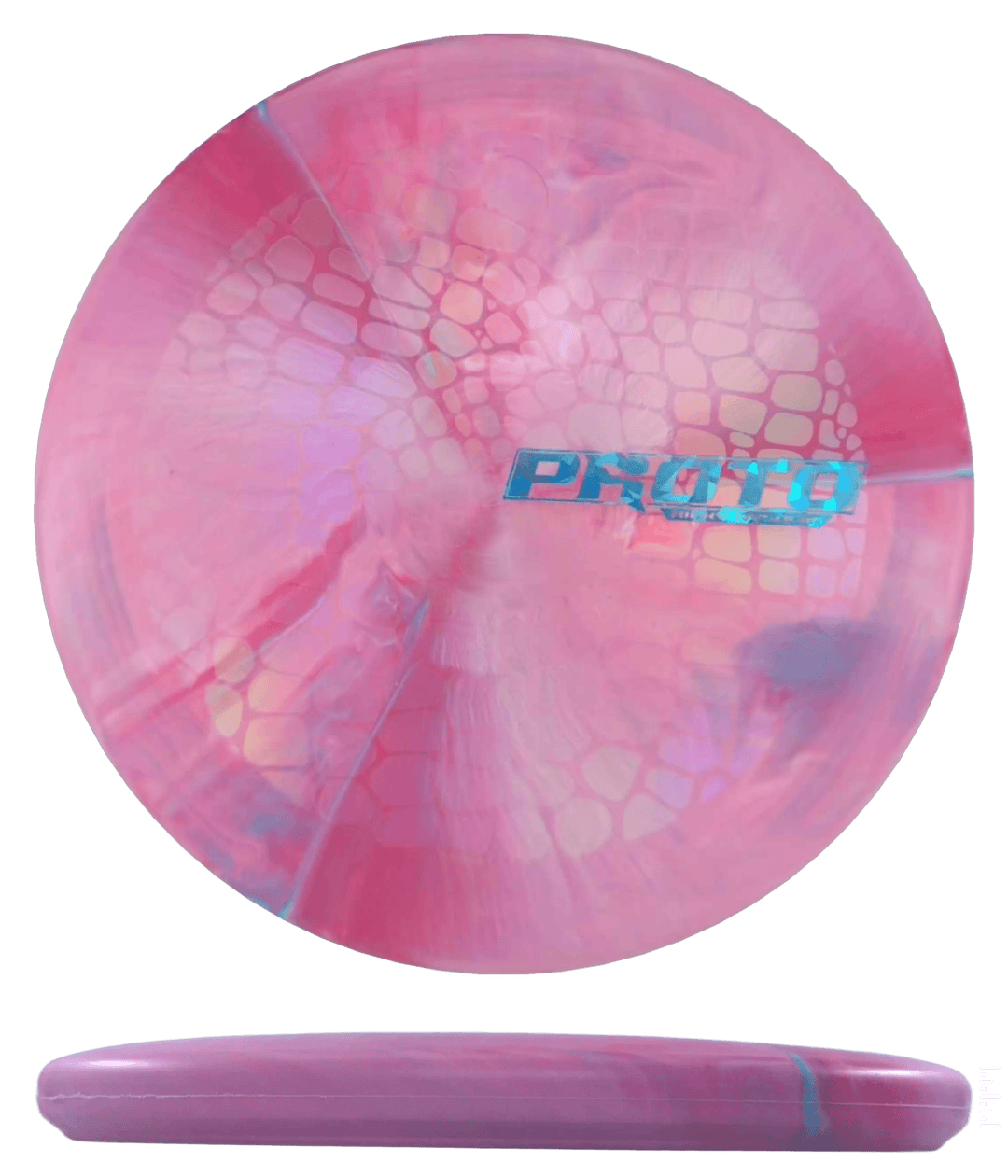 Discraft Ricky Wysocki Prototype Putter - Proto Putter Blend / 173-74g - Rose Burst (Blue Shatter)