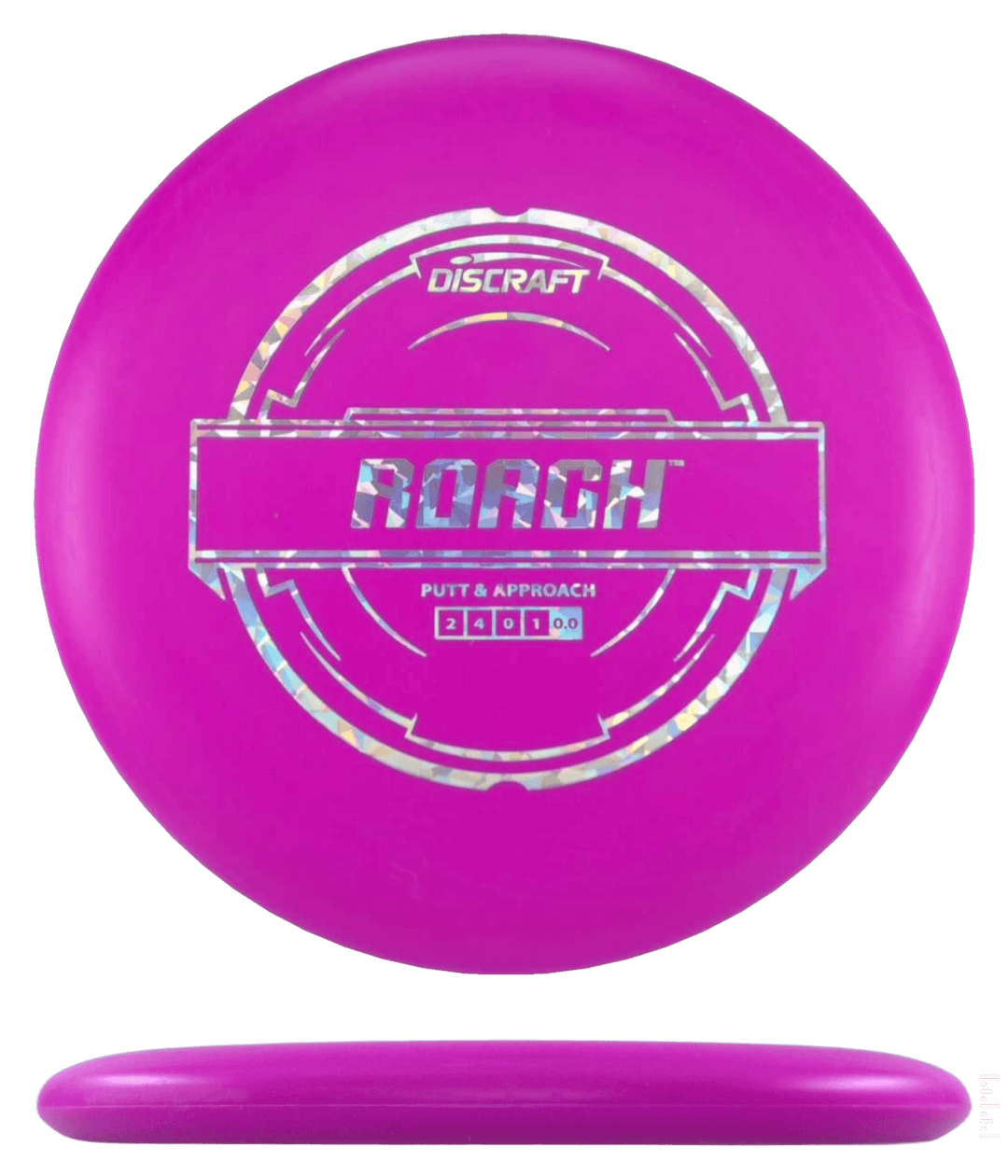 Discraft Roach - Putter Line / 174g - Pink (Silver Shatter)