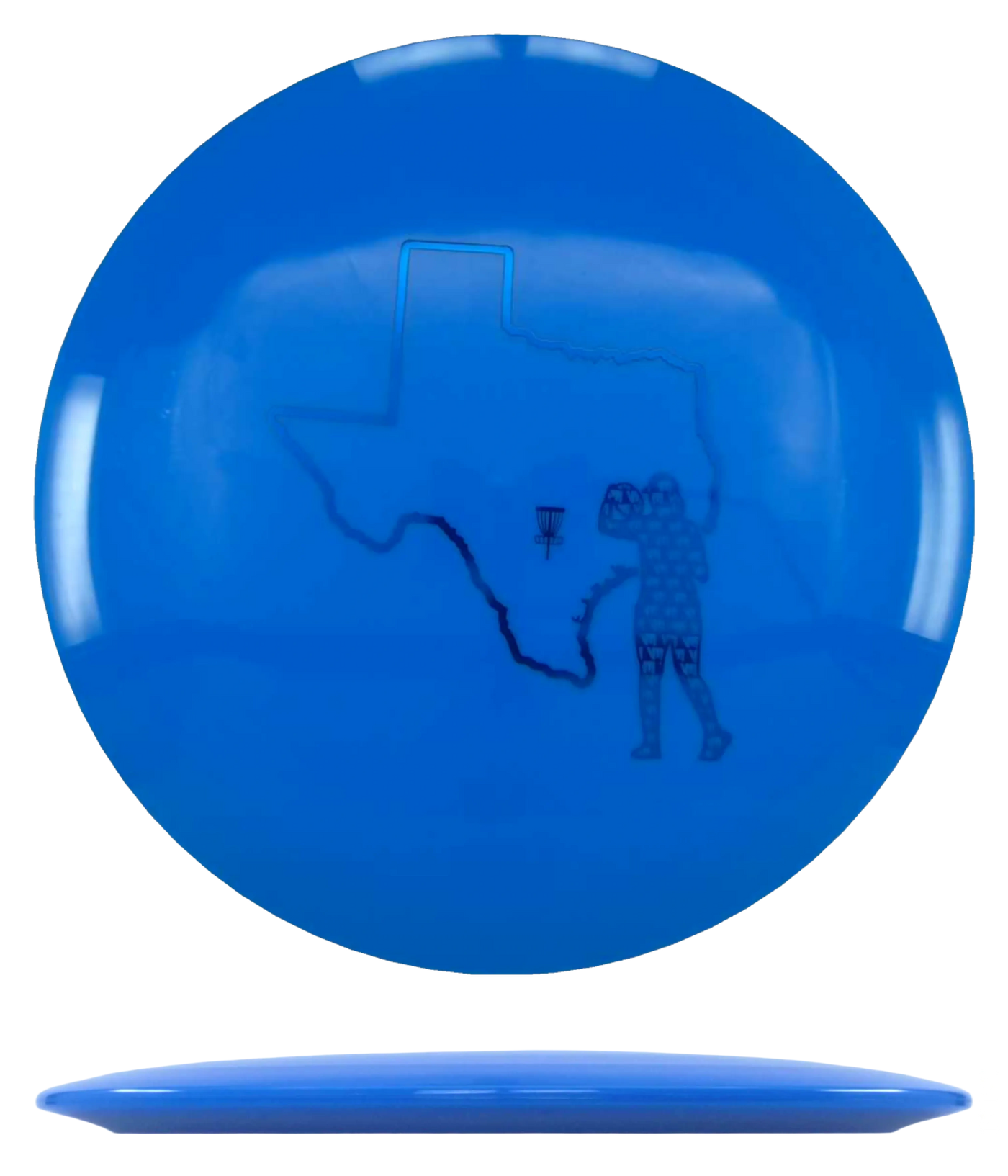 Dynamic Discs Vandal - Fuzion-X / 173g - Blue (Blue Foil - Valerie Mandujano Texas Stamp)