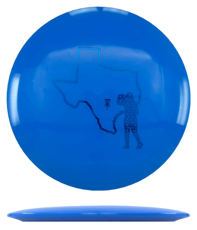 Dynamic Discs Vandal - Fuzion-X / 173g - Blue (Blue Foil - Valerie Mandujano Texas Stamp)