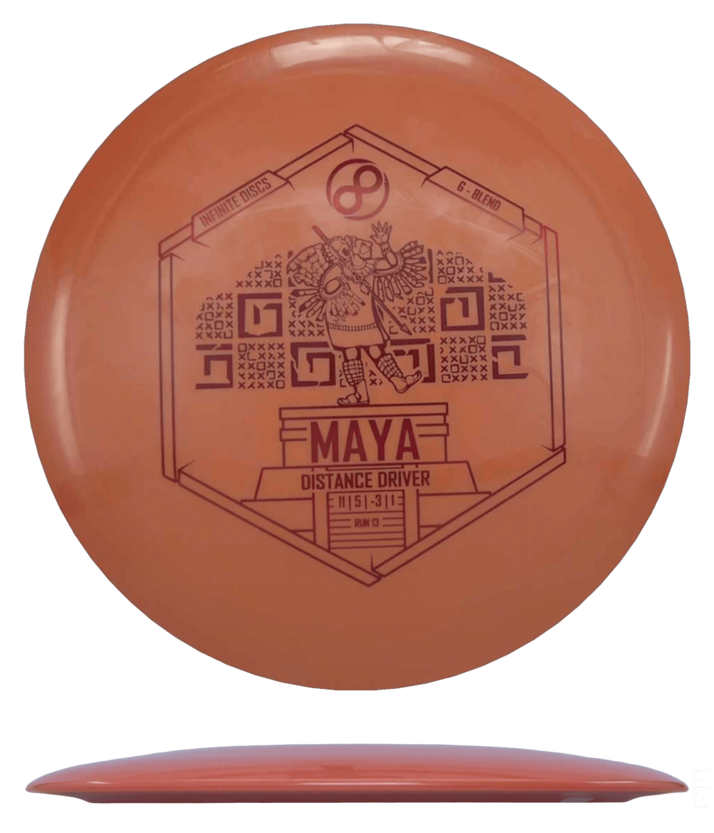 Infinite Discs Maya - G-Blend / 163g - Orange (Orange Foil)