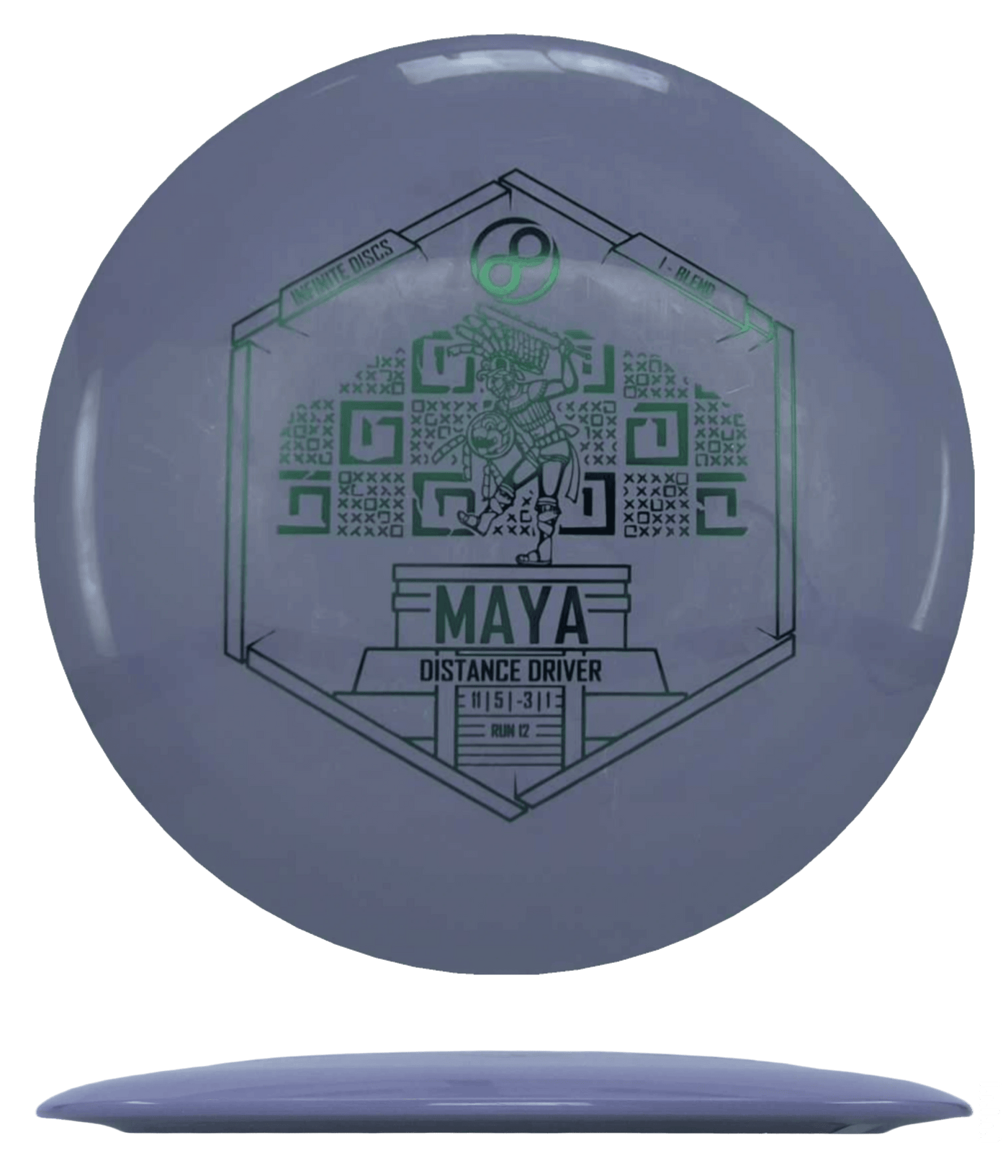 Infinite Discs Maya - I-Blend / 172g - Slate Light Blue (Green Foil)