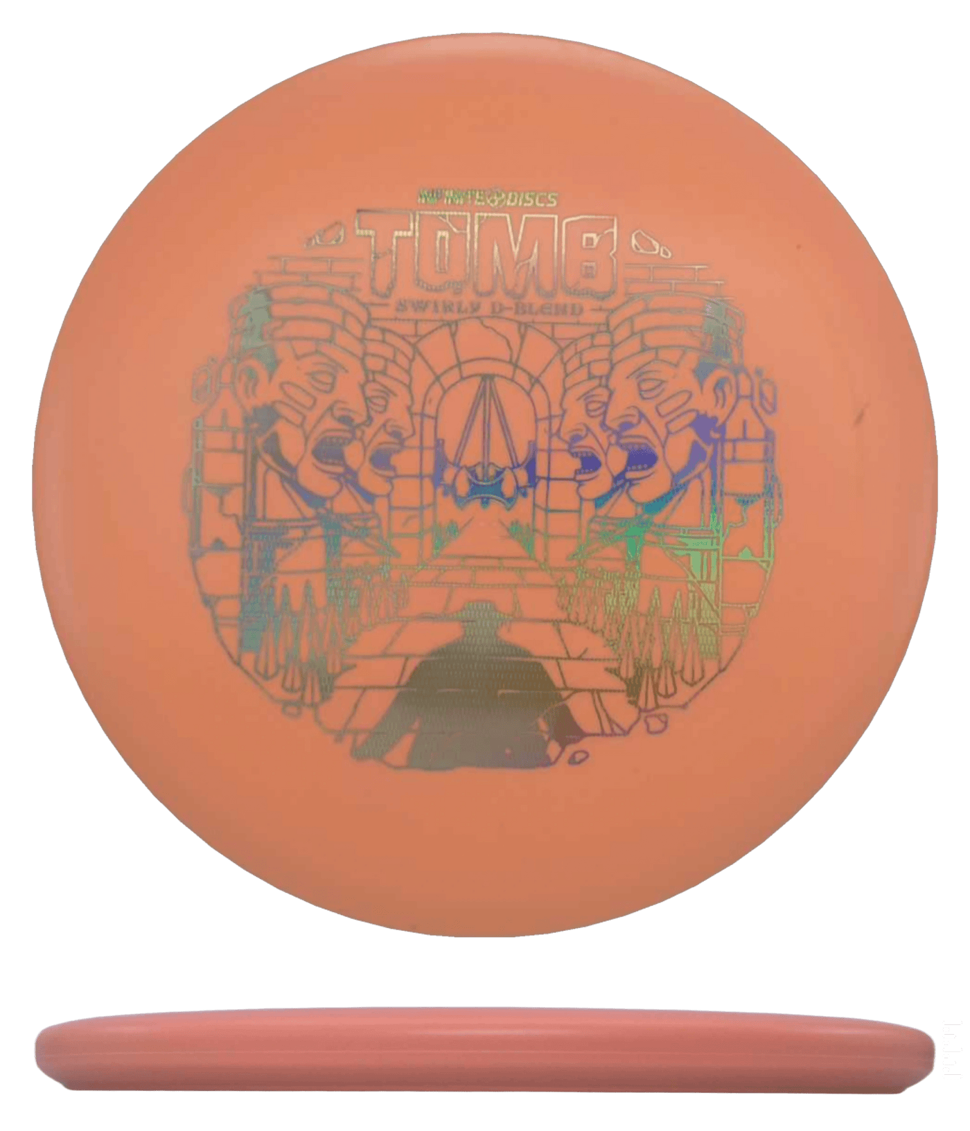 Infinite Discs Tomb - Swirly D-Blend / 165g - Orange (Chrome)