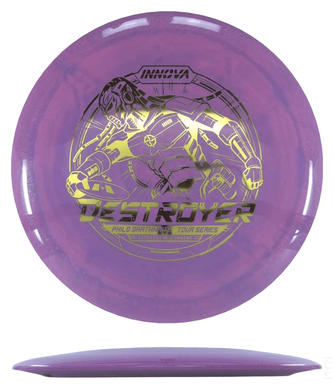 Innova Destroyer - Star - Philo Brathwaite Tour Series / 166g - Magenta Swirl (Gold) *095*
