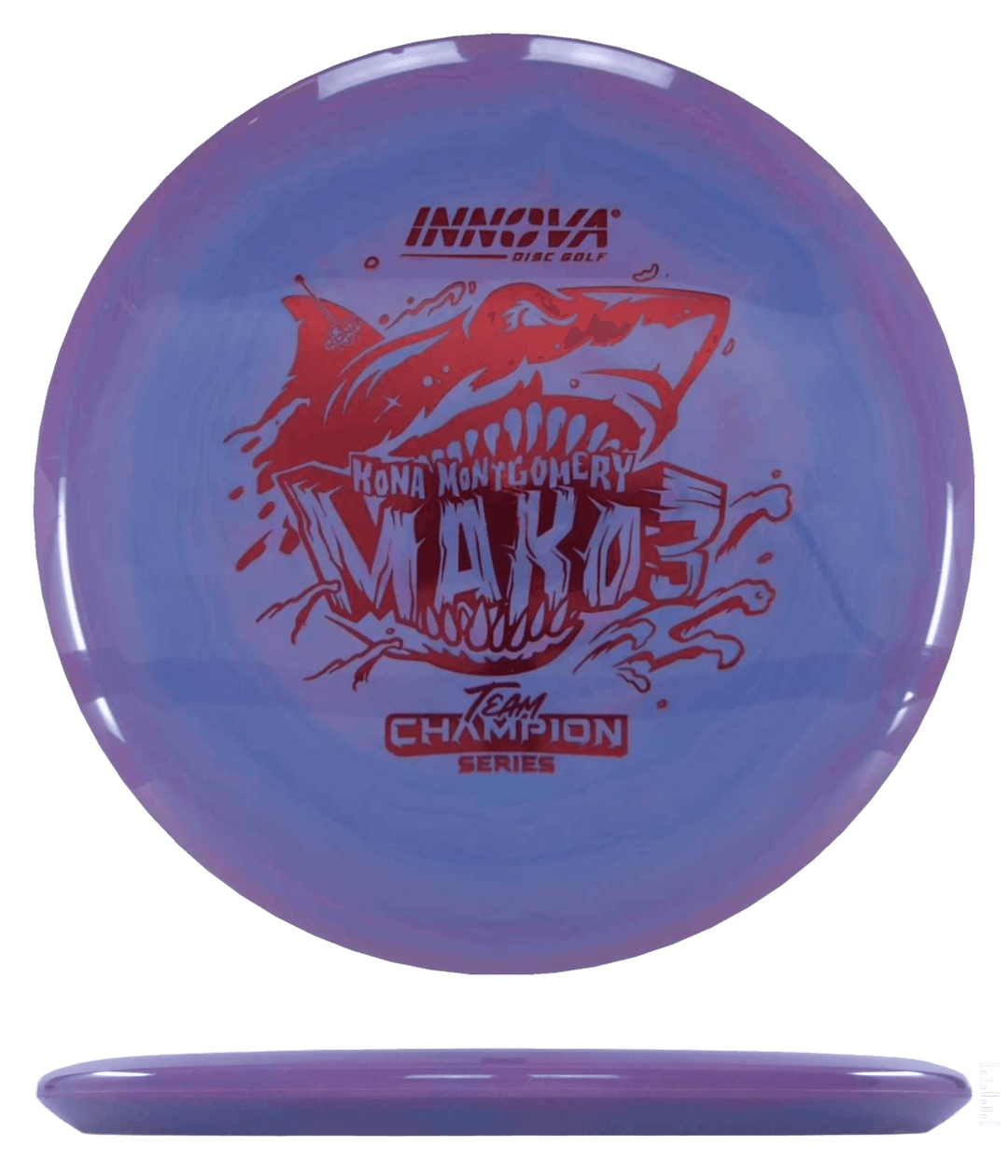 Innova Mako3 - Star - Kona Montgomery Team Series / 180g - Lavender/Magenta Swirl (Red Foil)
