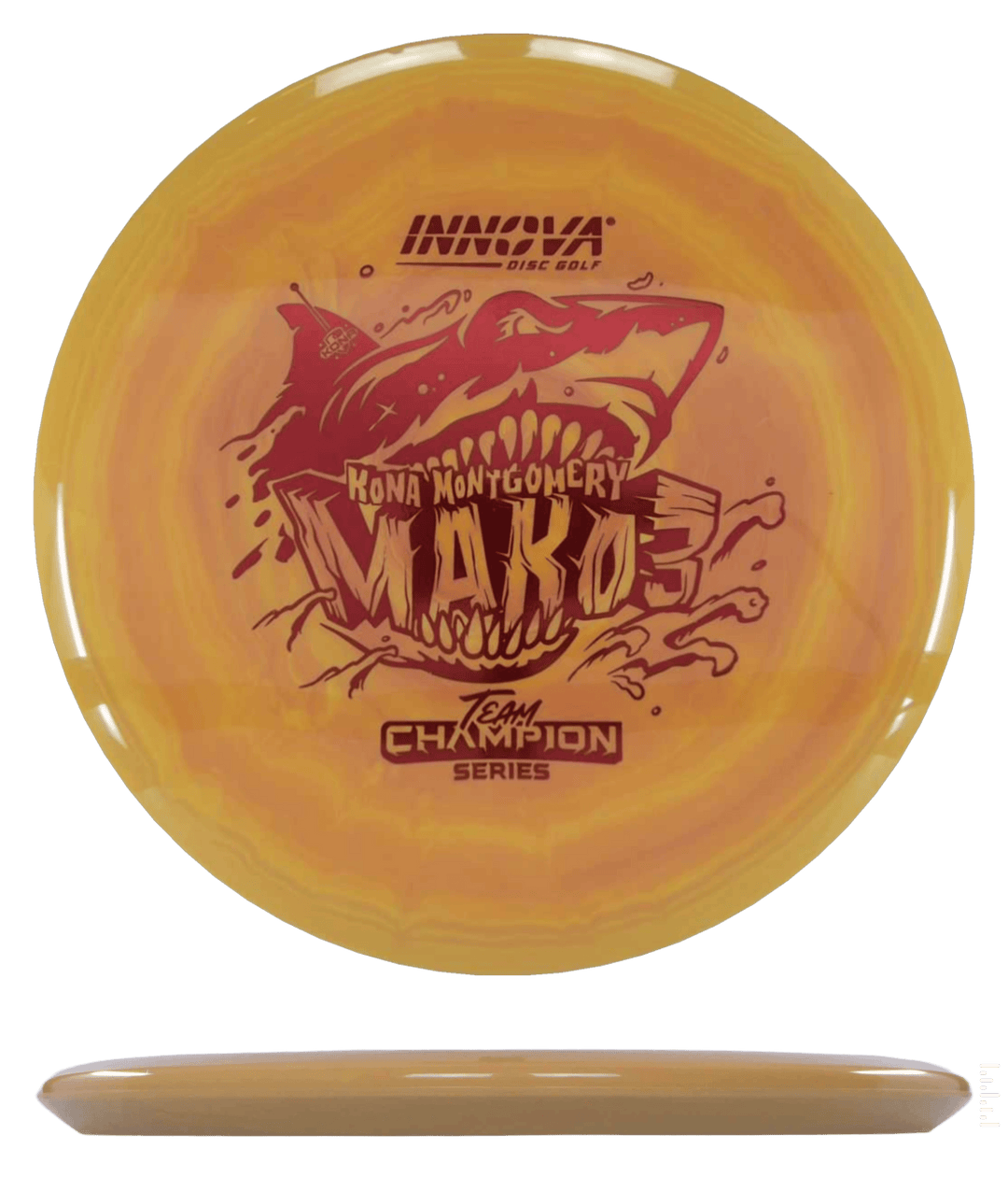 Innova Mako3 - Star - Kona Montgomery Team Series / 180g - Orange Swirl (Red Foil) *090*