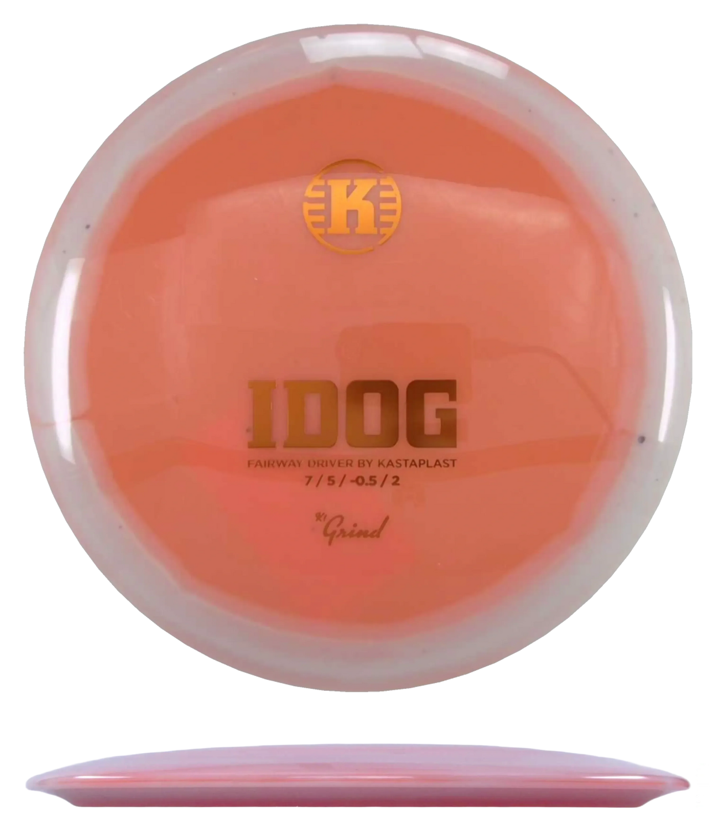 Kastaplast Idog - K1 Grind / 172g - Orange (Orange Foil)