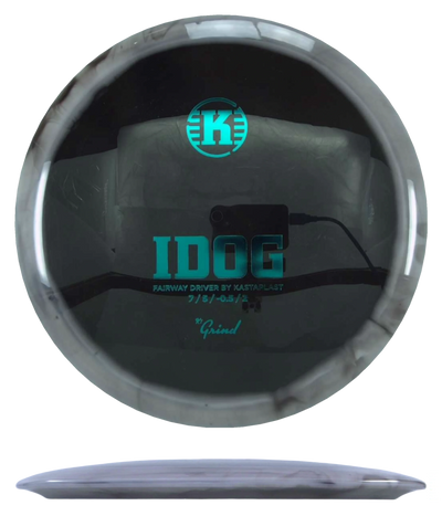 Kastaplast Idog - K1 Grind / 173g - Black (Blue Green Foil)