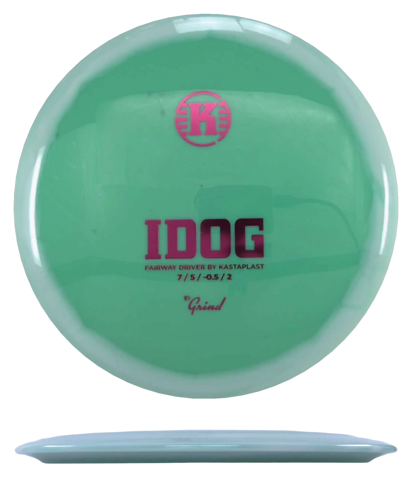 Kastaplast Idog - K1 Grind / 172g - Dirty Green (Crimson Foil)