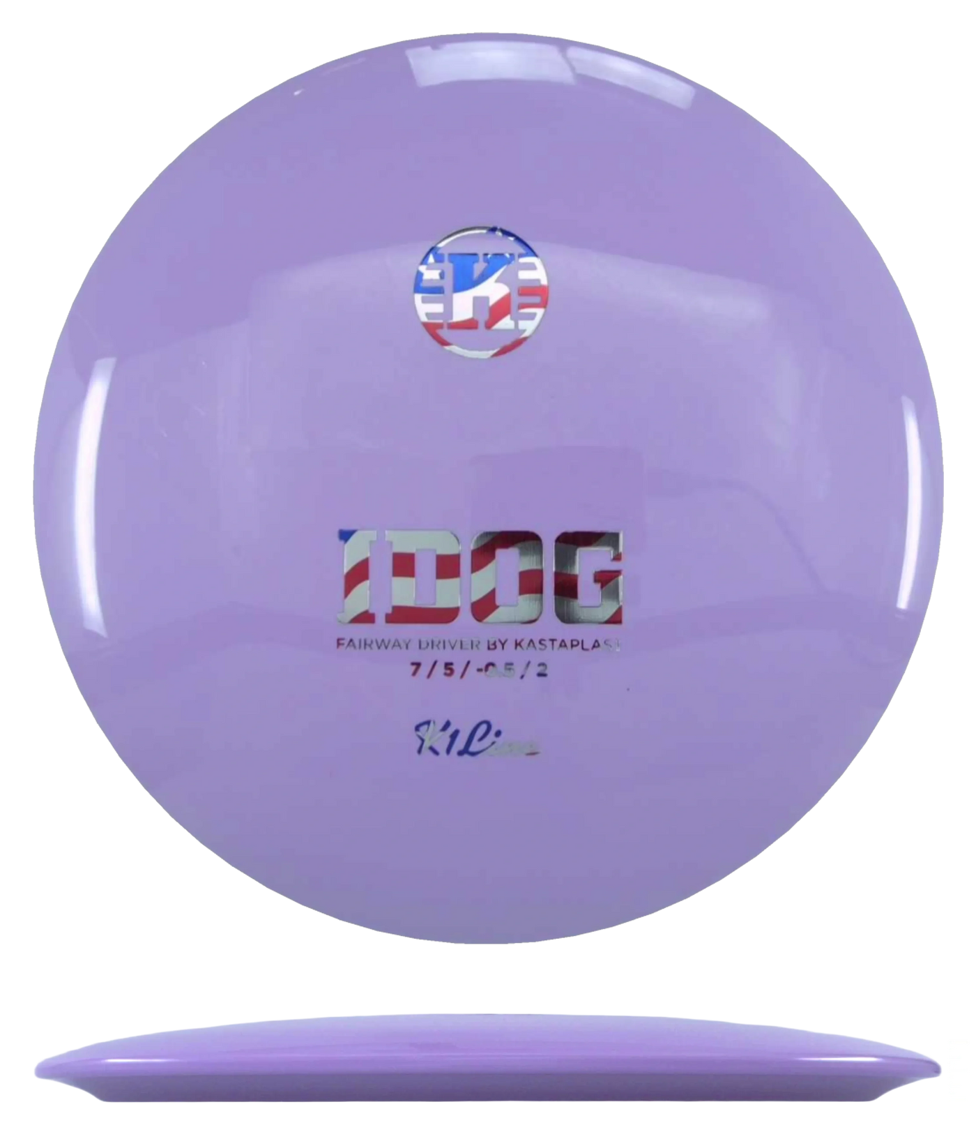 Kastaplast Idog - K1 / 174g - Lavender (Flag Foil)