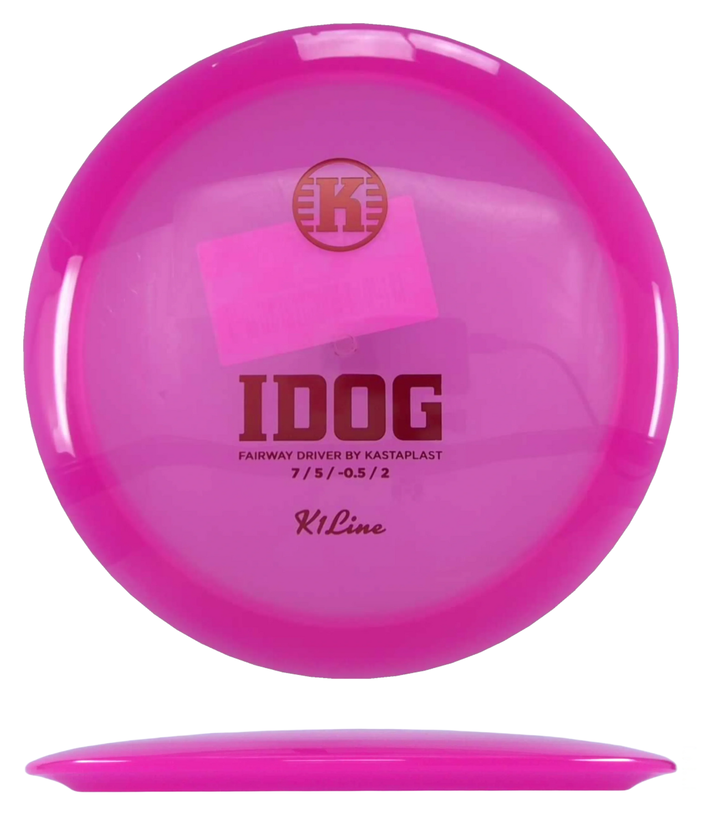 Kastaplast Idog - K1 / 174g - Hot Pink (Red Foil)