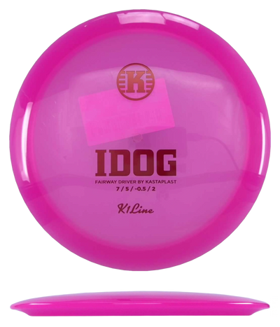 Kastaplast Idog - K1 / 174g - Hot Pink (Red Foil)