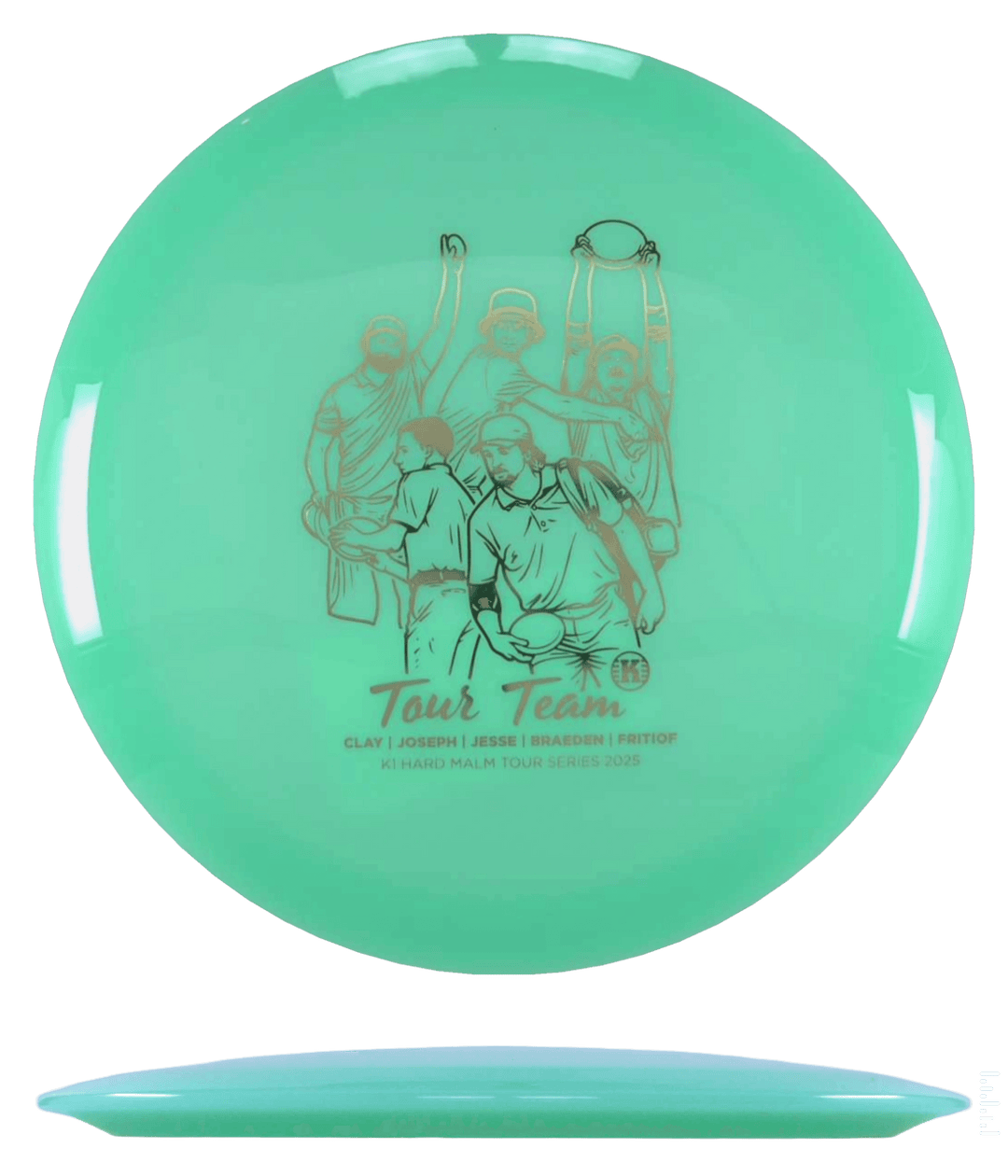 Kastaplast Malm - K1 Hard - Tour Series / 171g - Mint (Gold) *007*