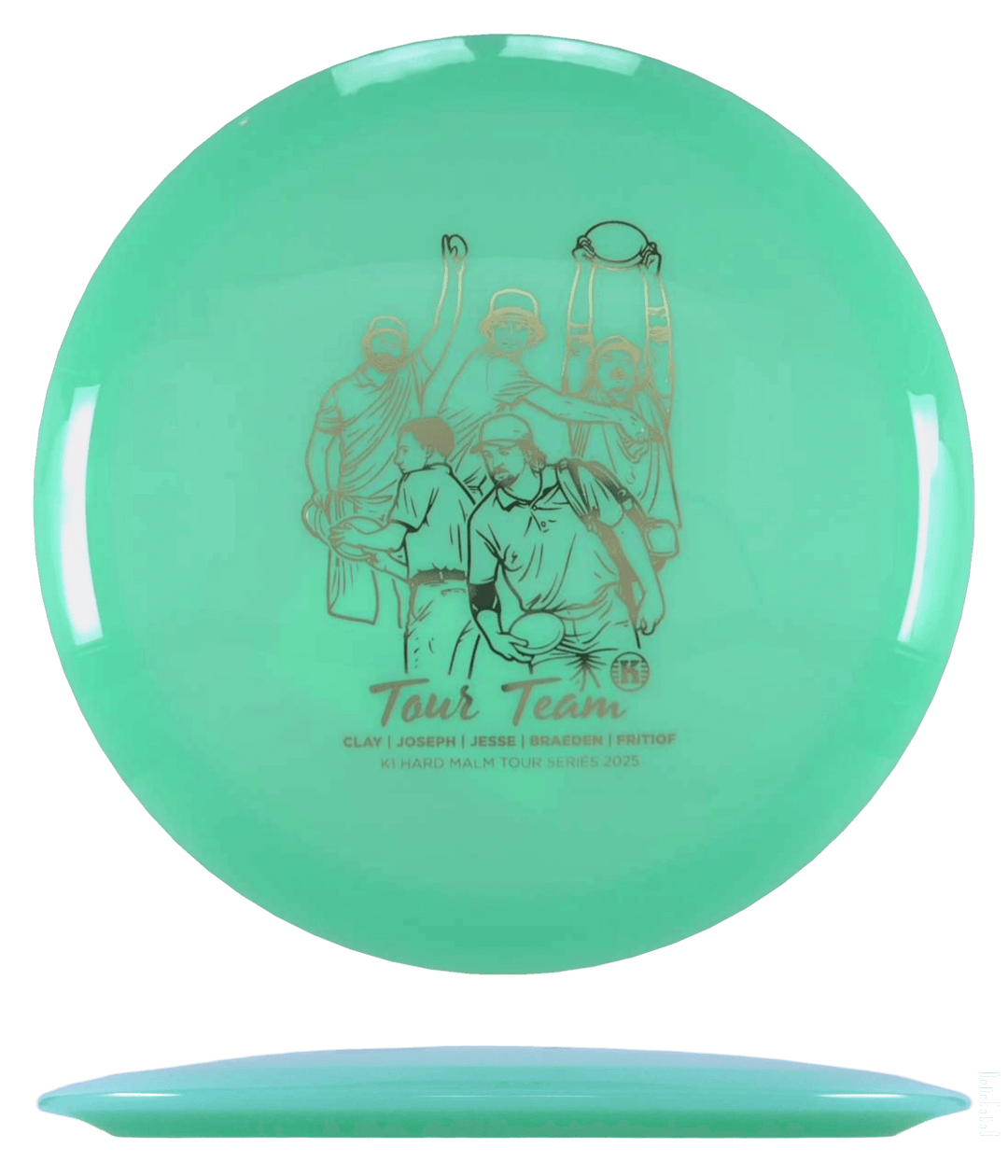 Kastaplast Malm - K1 Hard - Tour Series / 172g - Mint (Gold) *008*