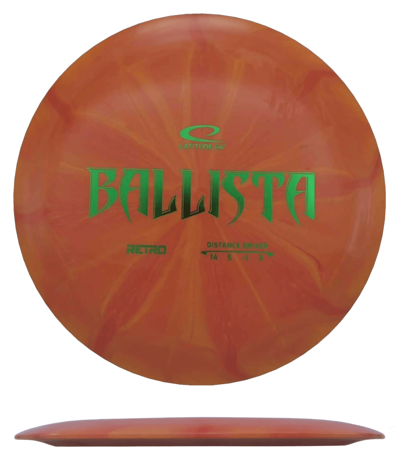Latitude 64 Ballista - Retro Burst / 173g - Orange (Green Foil)