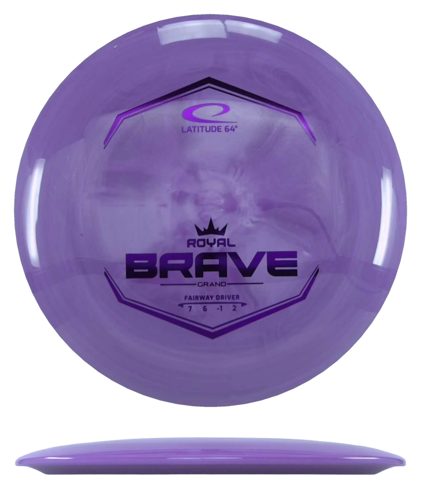 Latitude 64 Brave - Royal Grand / 174g - Purple (Purple Foil)