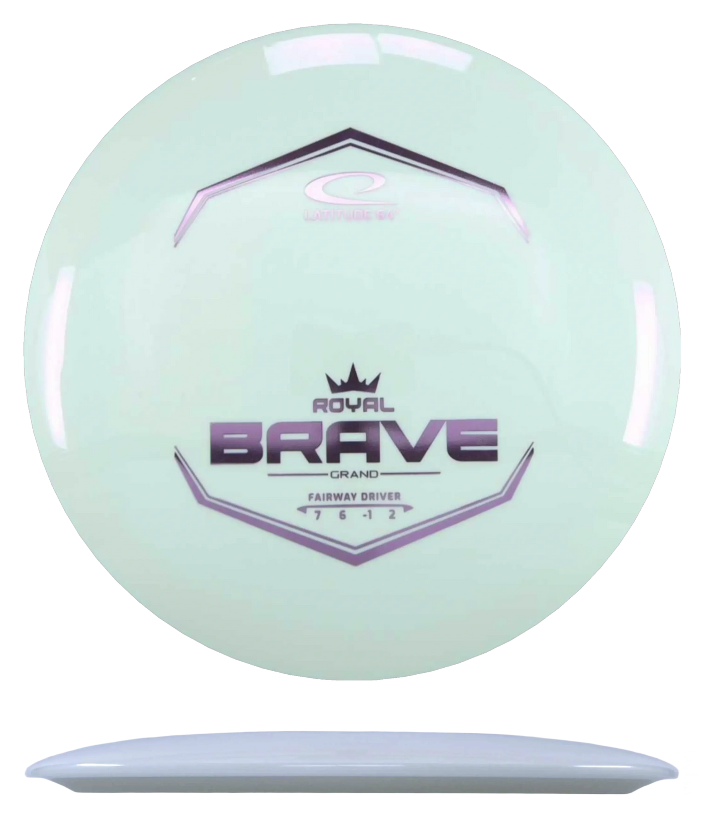 Latitude 64 Brave - Royal Grand / 176g - White (Pink Foil)