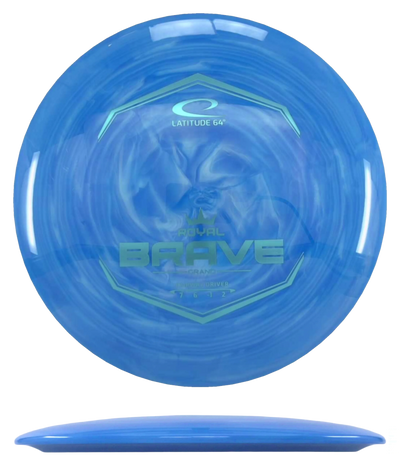 Latitude 64 Brave - Royal Grand Swirl / 174g - Blue Swirl (Sky Blue Foil)