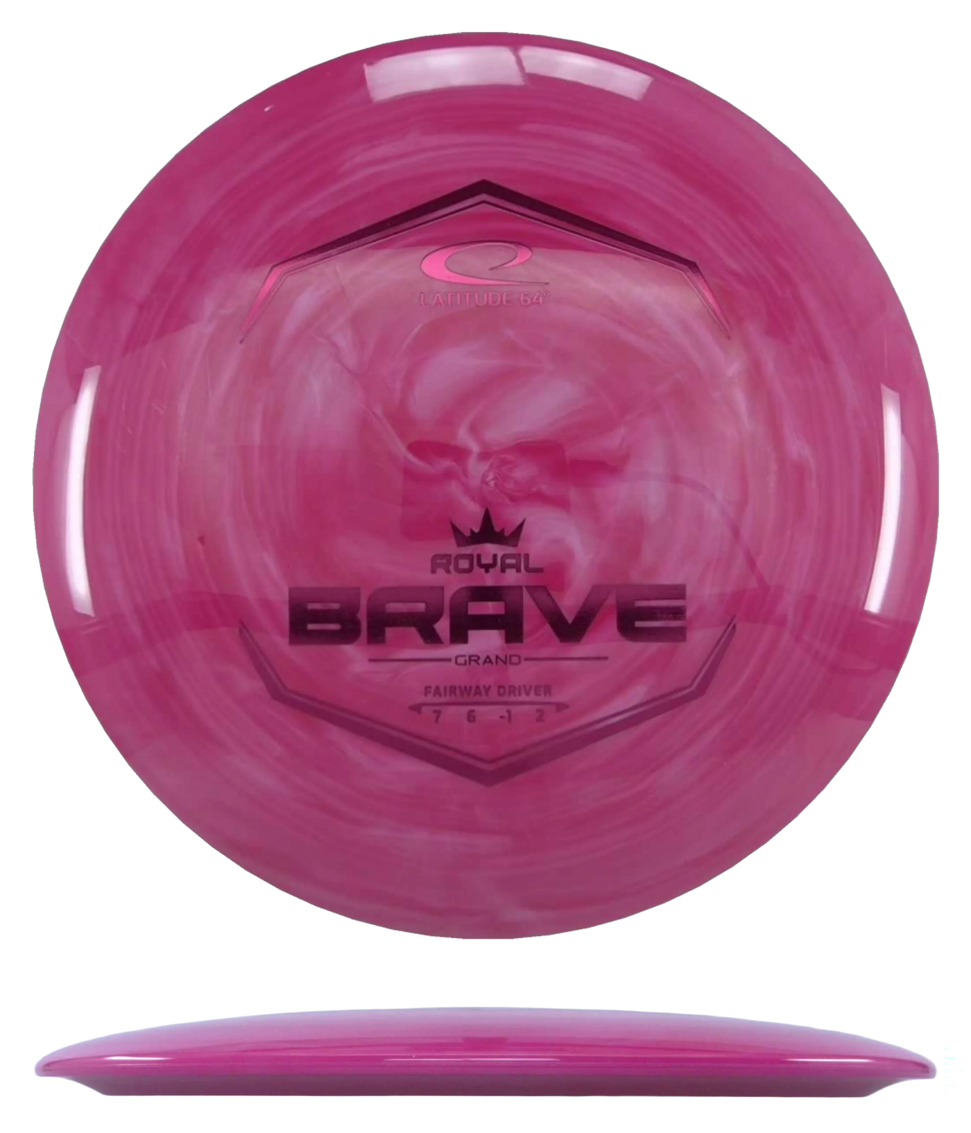 Latitude 64 Brave - Royal Grand Swirl / 174g - Red Swirl (Red Foil)