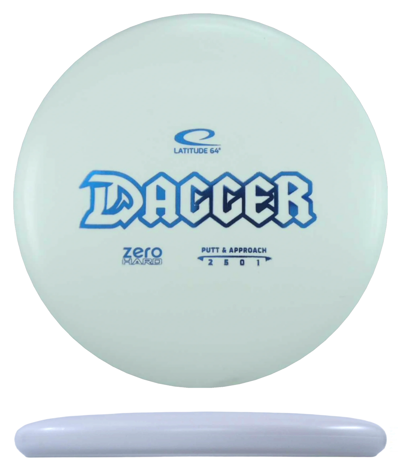 Latitude 64 Dagger - Zero Hard / 173g - White (Blue Foil)