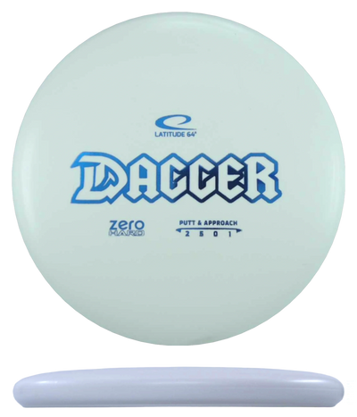 Latitude 64 Dagger - Zero Hard / 173g - White (Blue Foil)
