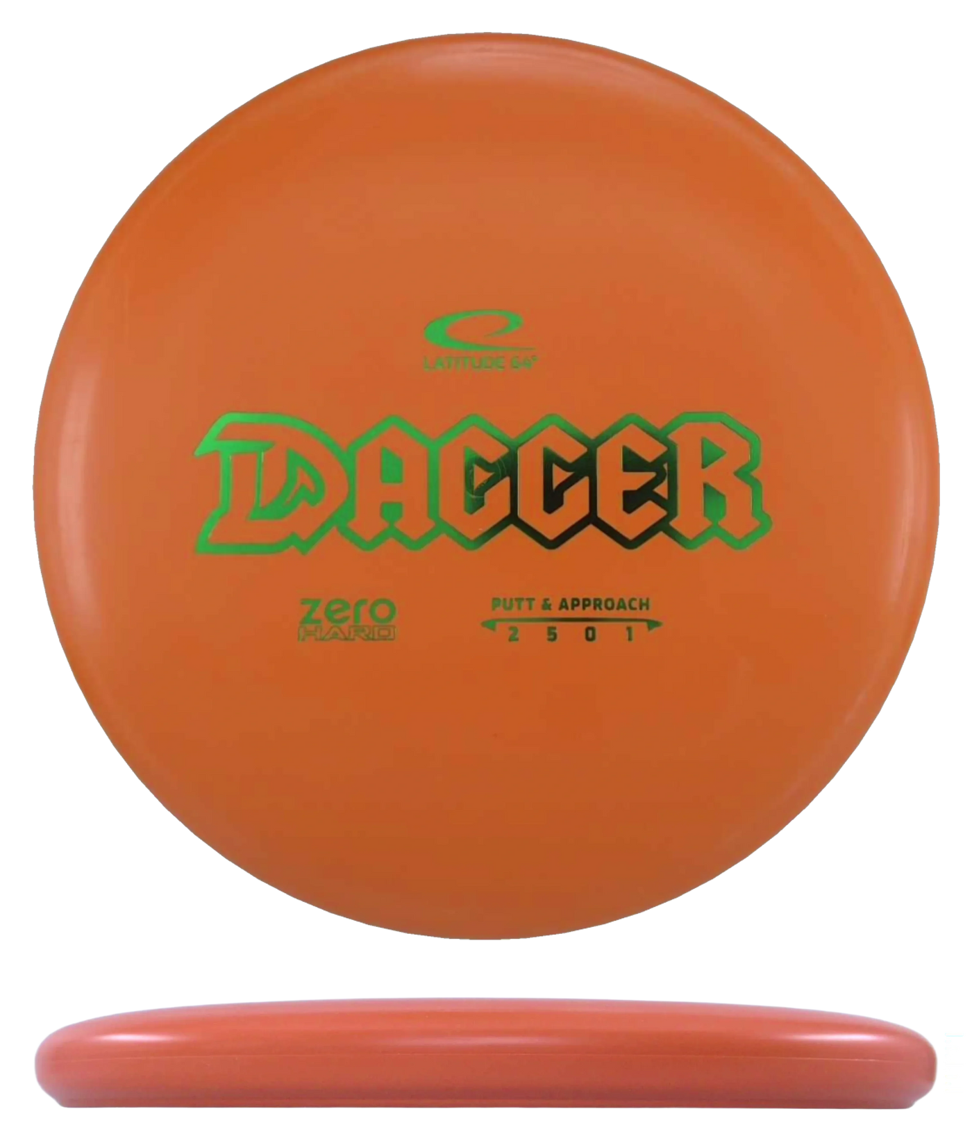 Latitude 64 Dagger - Zero Hard / 173g - Orange (Green Foil)