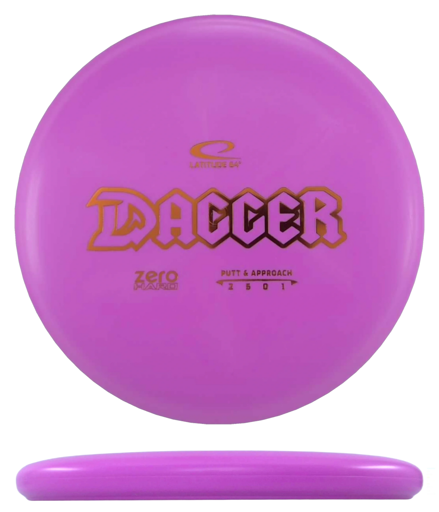 Latitude 64 Dagger - Zero Hard / 173g - Pink (Orange Foil)