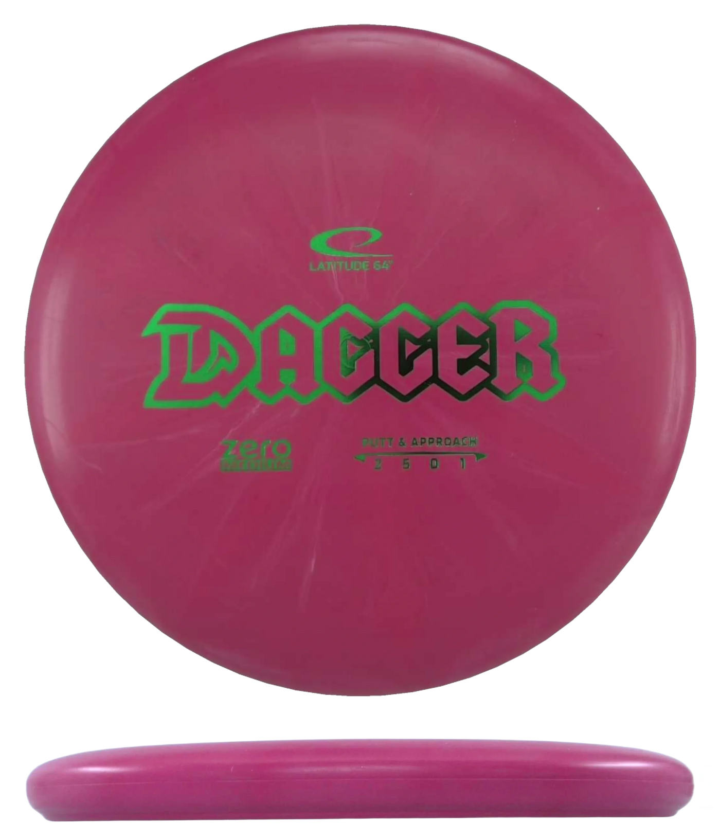 Latitude 64 Dagger - Zero Medium / 175g - Red Burst (Green Foil)